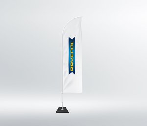 Image RAVENOL Beachflag (3-Teilig)