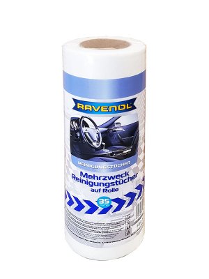 Image RAVENOL Mehrzweck Reinigungstücher auf Rolle 35 St