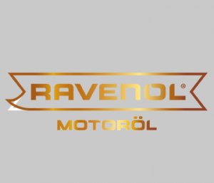Image RAVENOL MOTORÖL Plottaufkleber-Gold