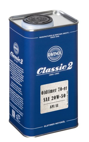 Image RAVENOL Oldtimer 70-er SAE 20W-50 API SE